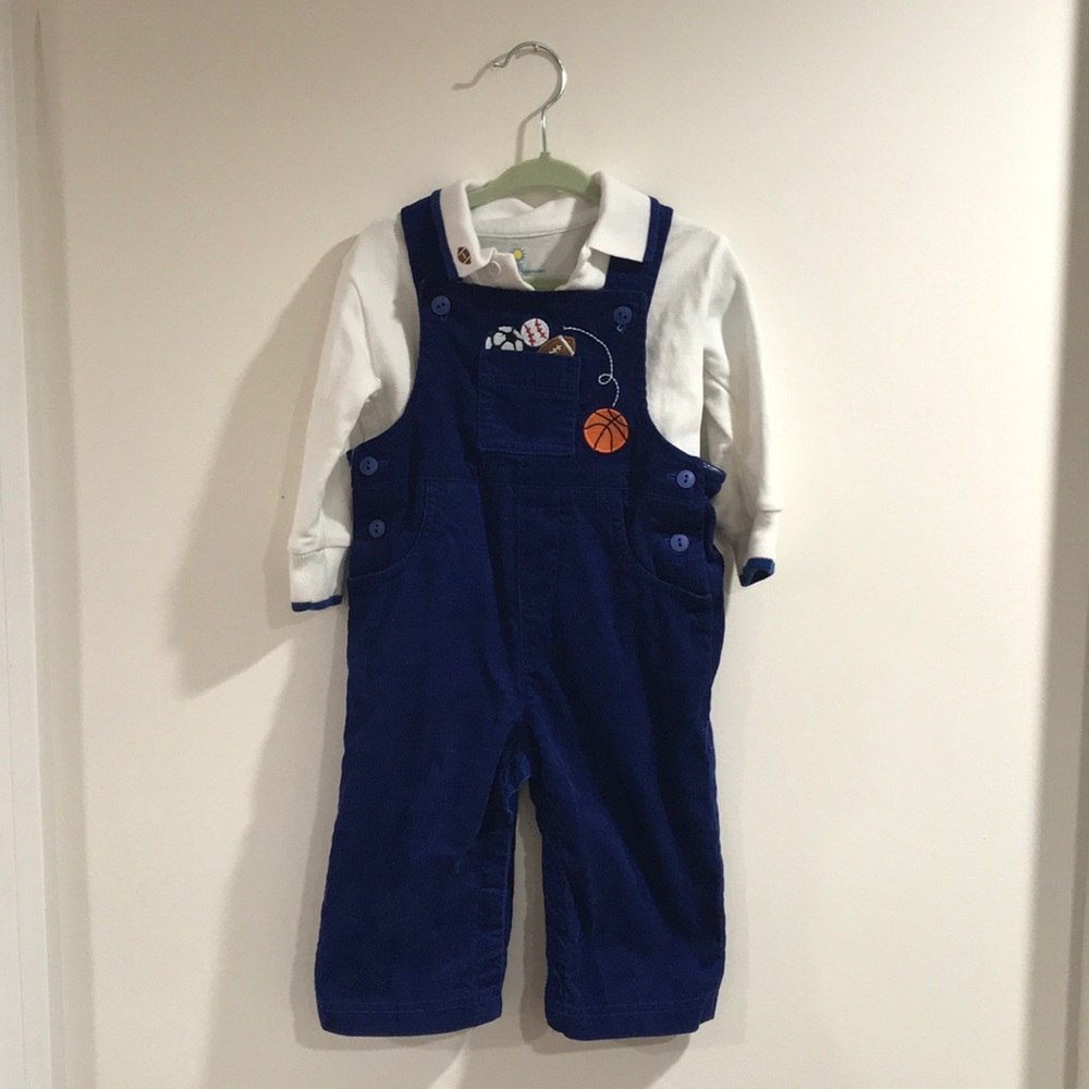 18m Corduroy Overalls